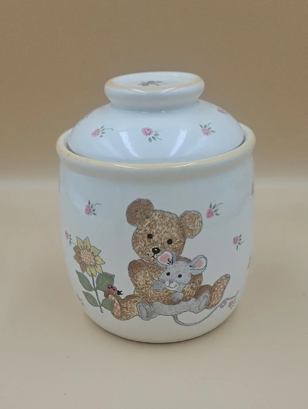 Vintage Teddy Bear Jars